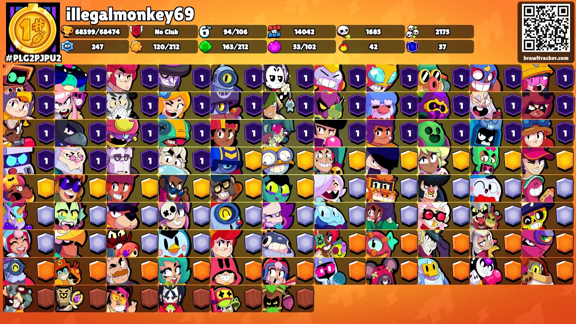 illegalmonkey69's Ranks