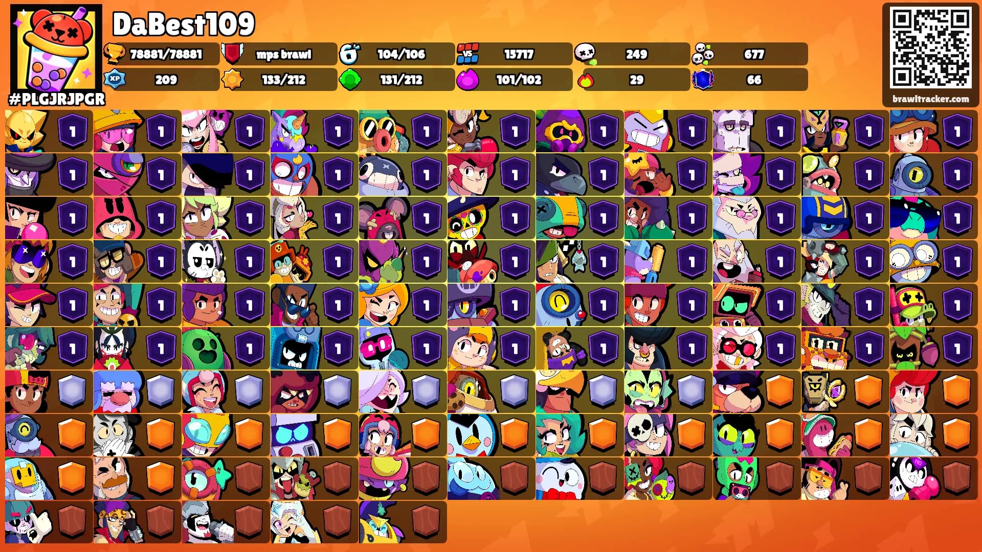 DaBest109's Ranks