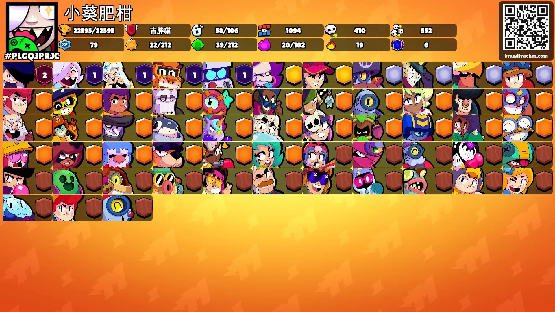 小葵肥柑's Ranks