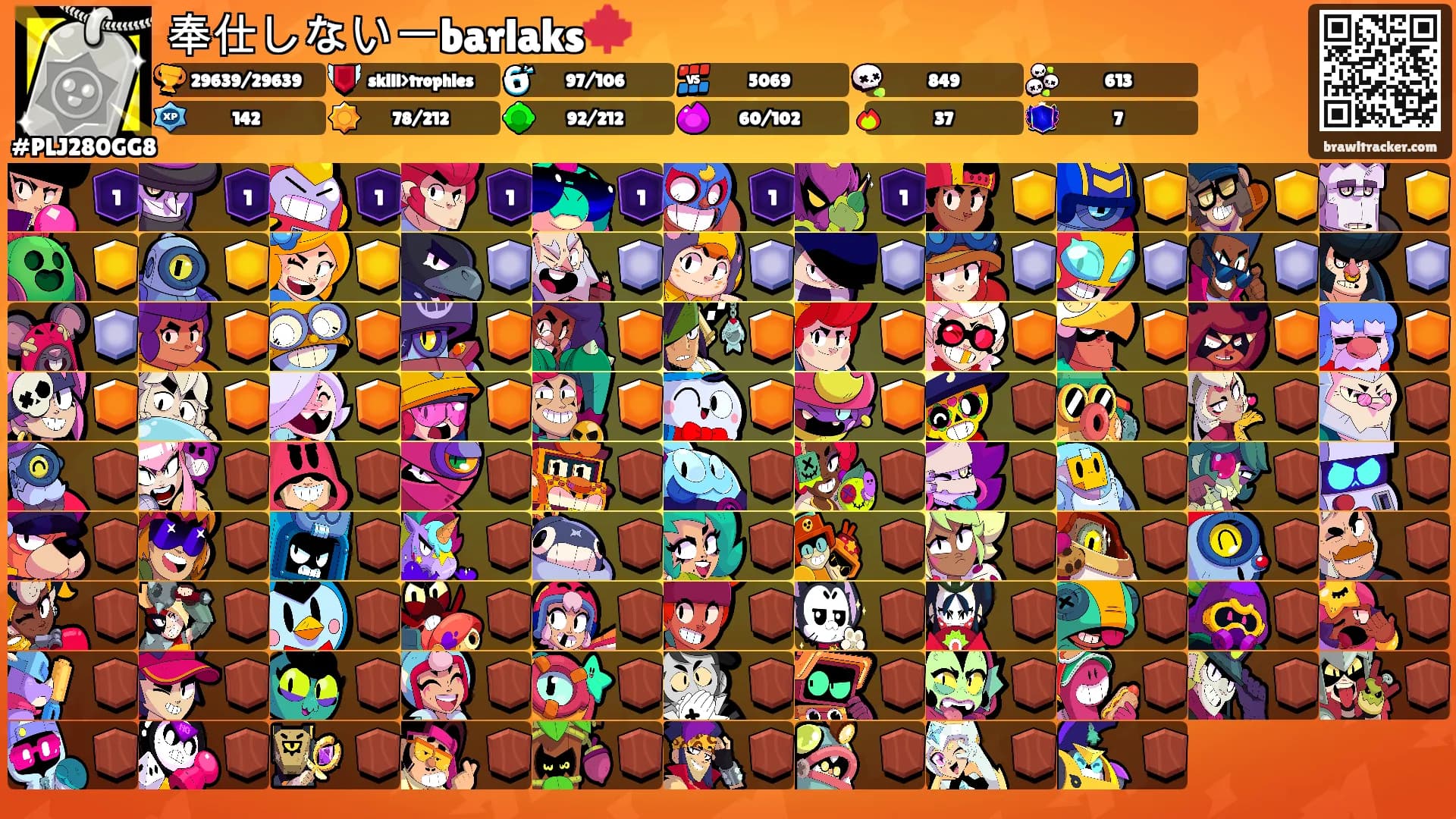 奉仕しない一barlaks🍁's Ranks