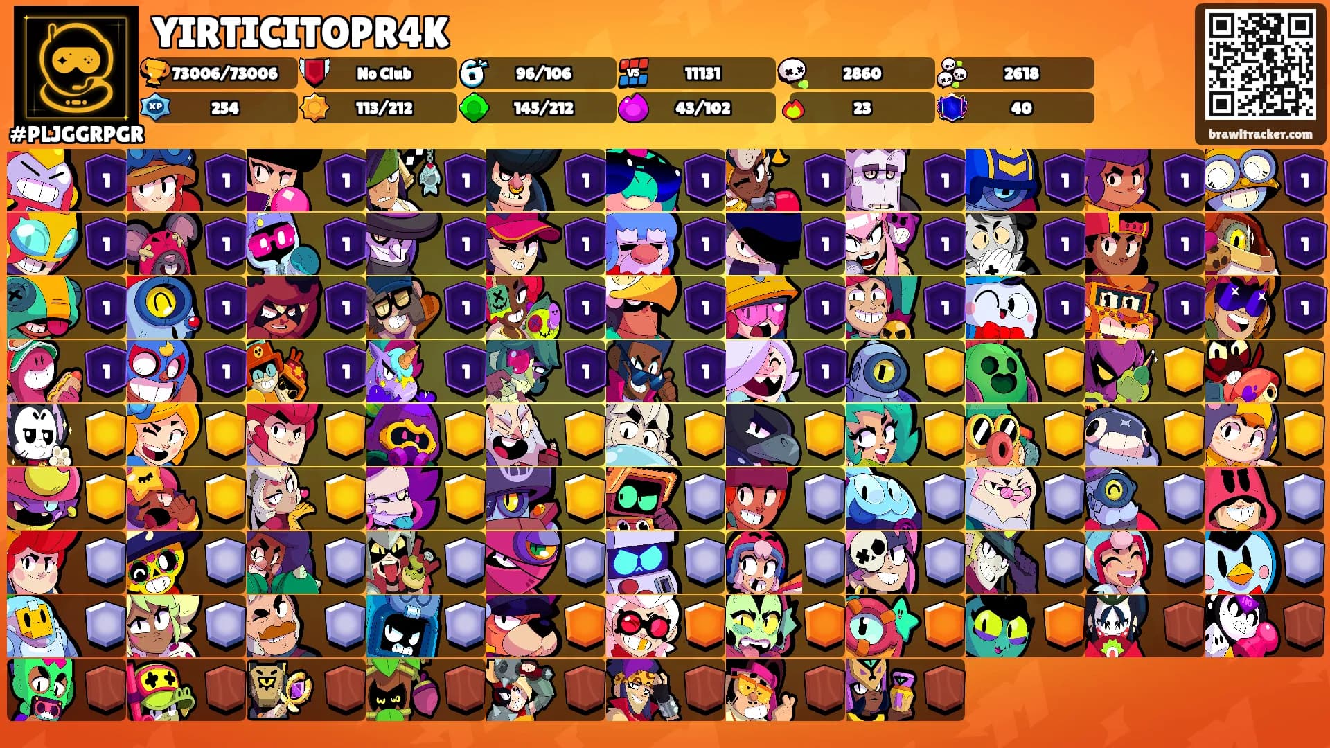 YIRTICITOPR4K's Ranks