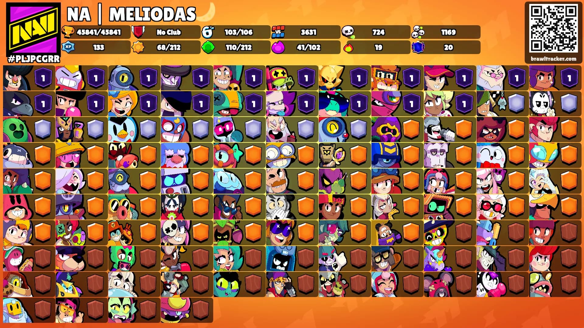NA | MELIODAS🌙's Ranks