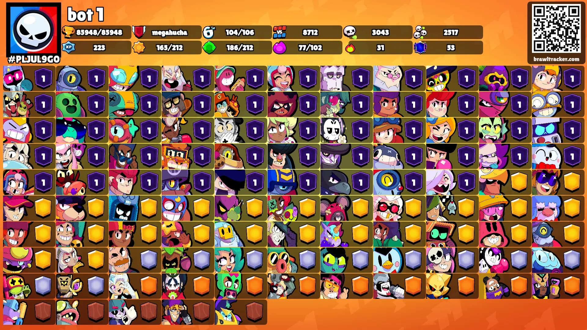 bot 1's Ranks