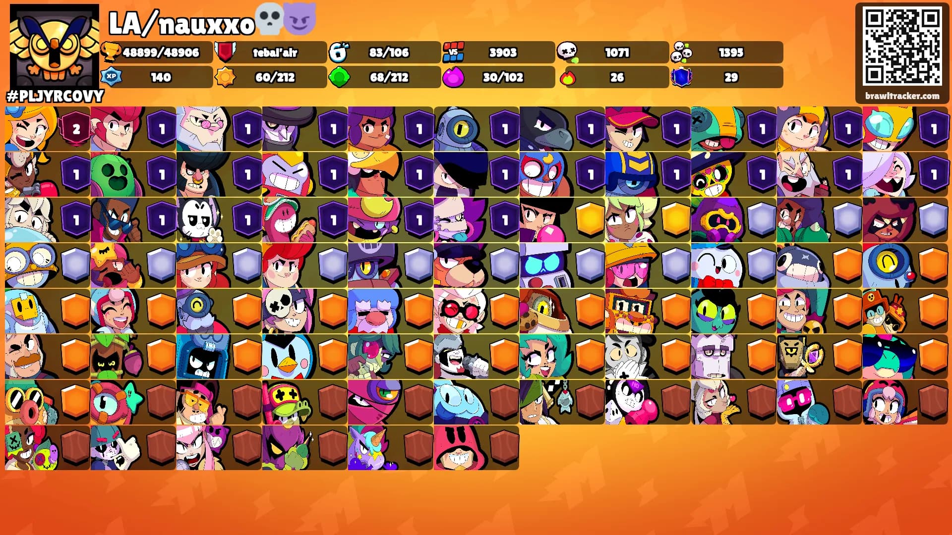 LA/nauxxo💀😈's Ranks