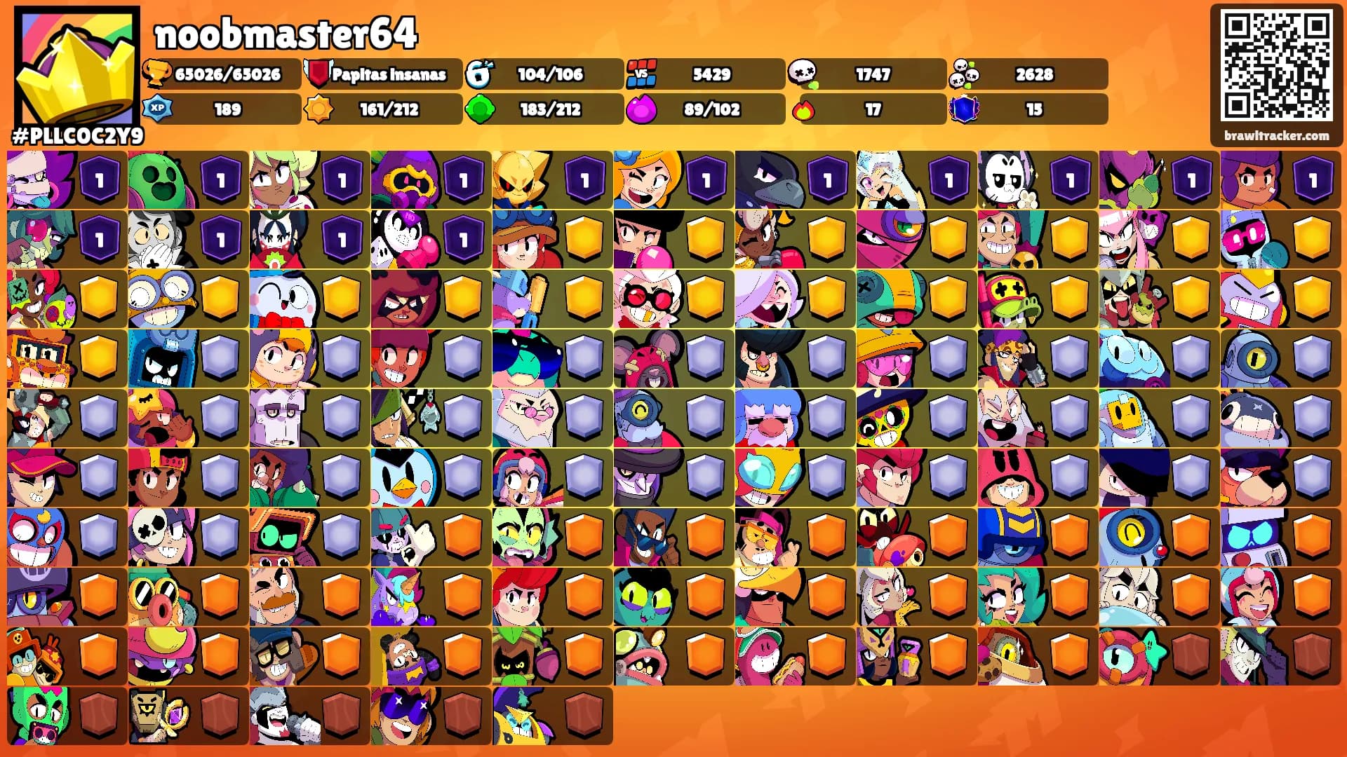 noobmaster64's Ranks