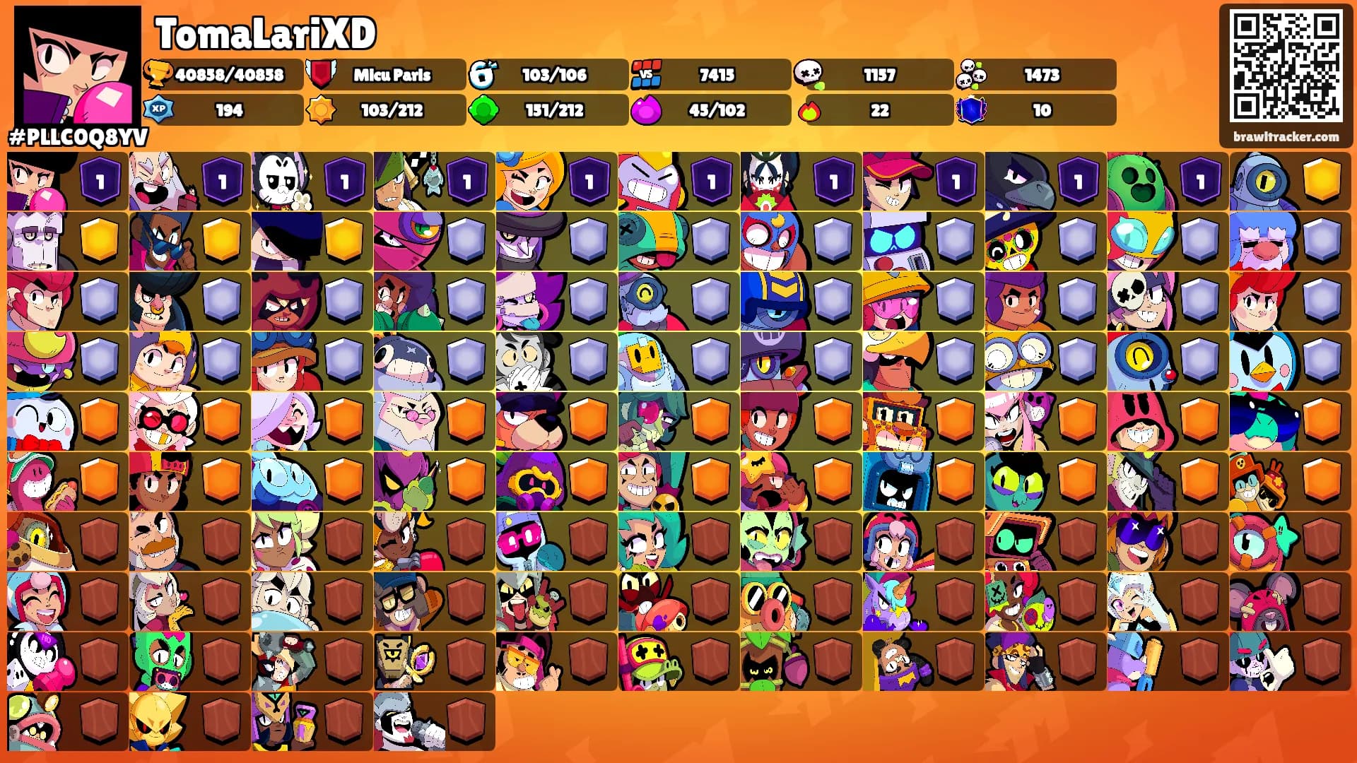 TomaLariXD's Ranks