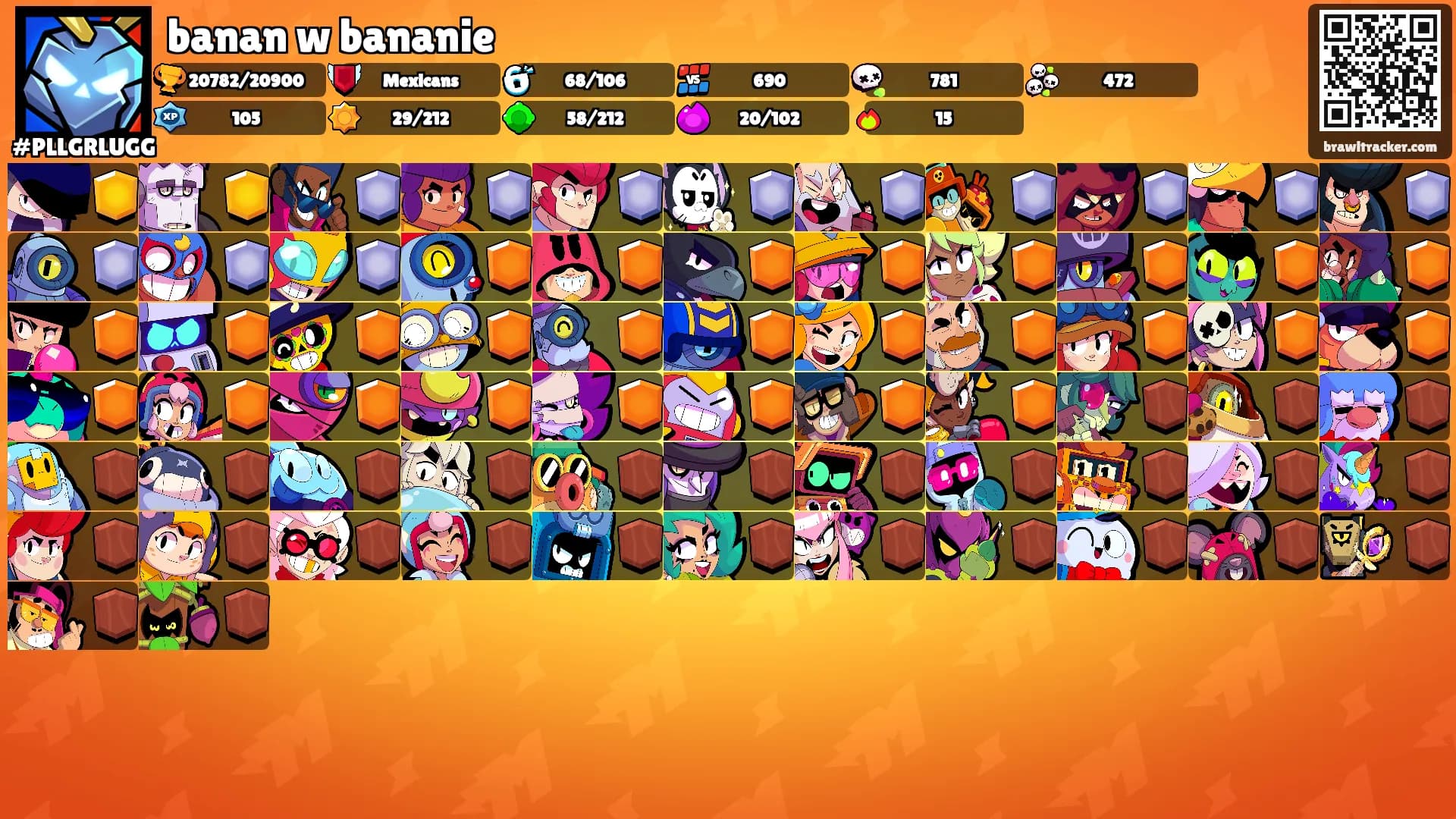 banan w bananie's Ranks