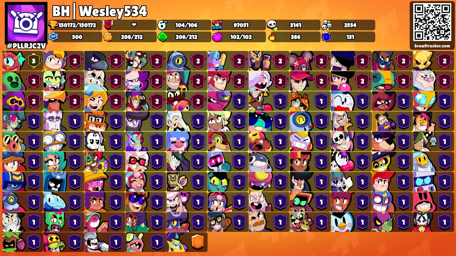 BH|Wesley534's Ranks