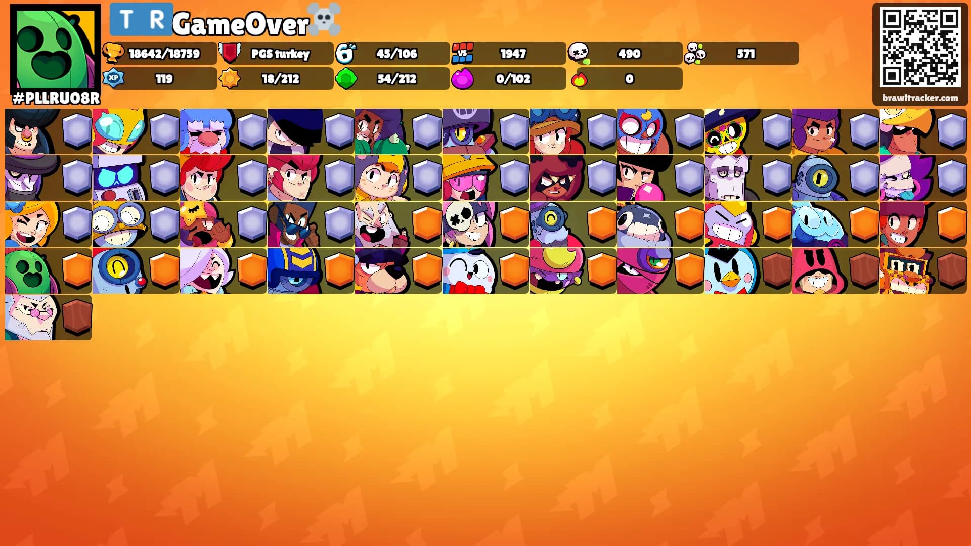 🇹🇷GameOver☠️'s Ranks