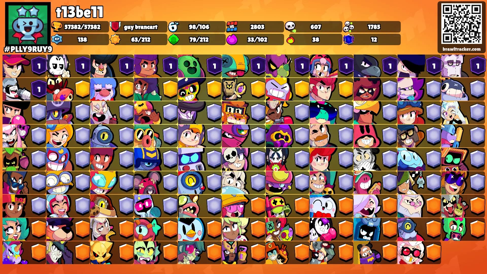 t13be11's Ranks