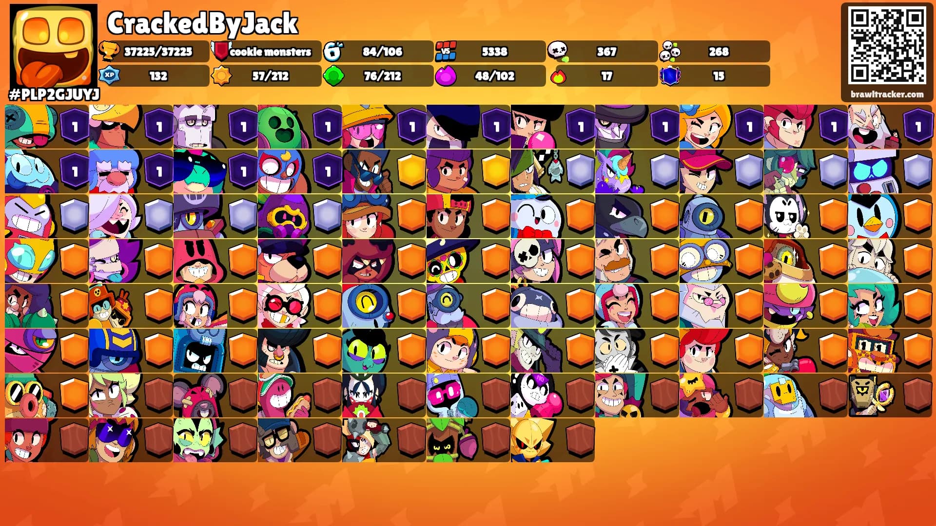 CrackedByJack's Ranks