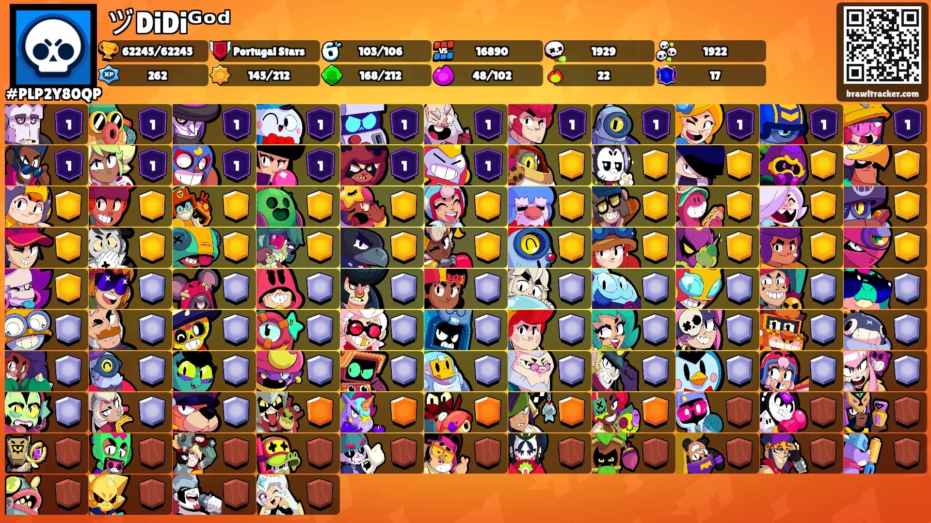 ヅDiDiᴳᵒᵈ's Ranks