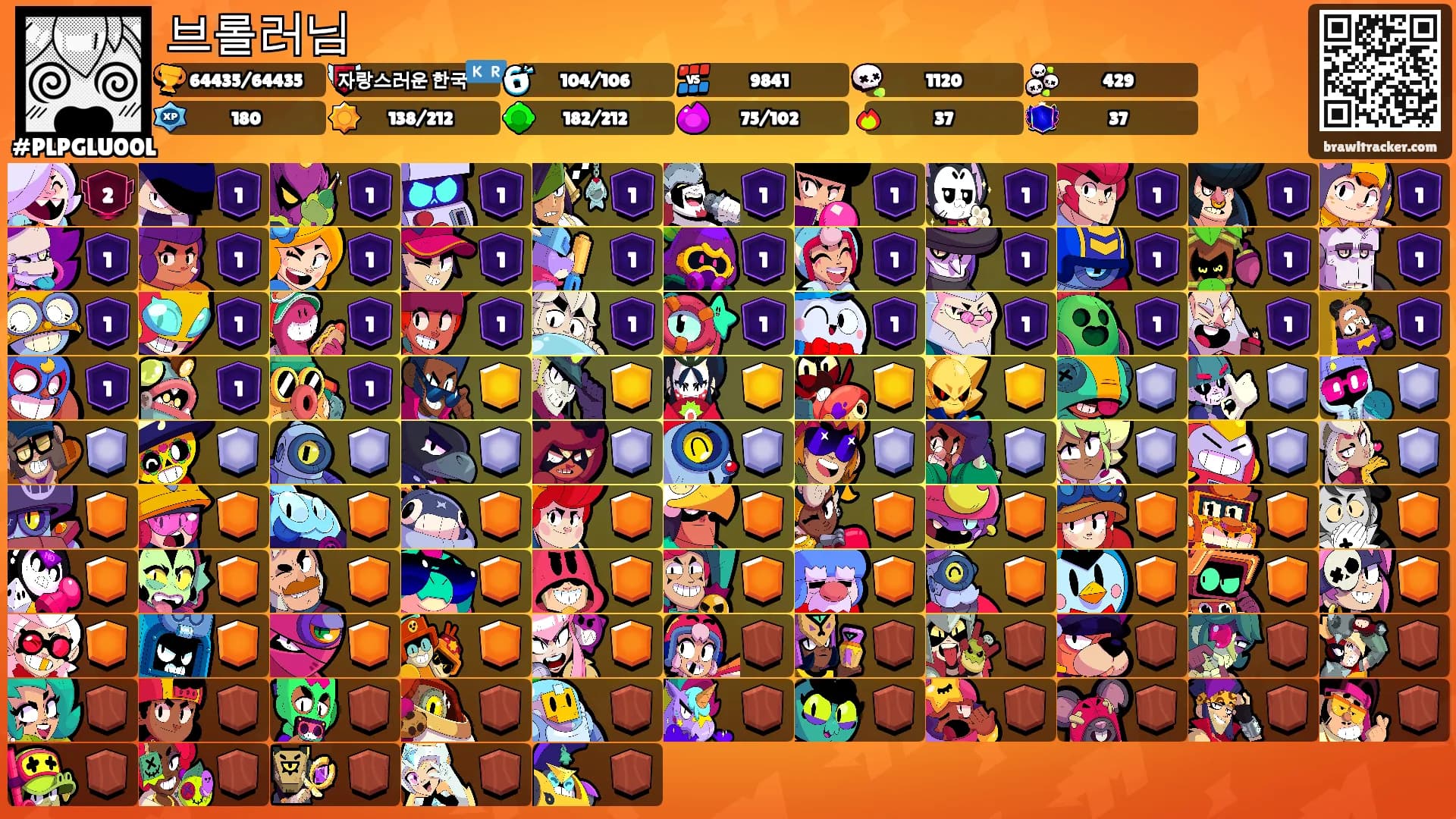 브롤러님's Ranks