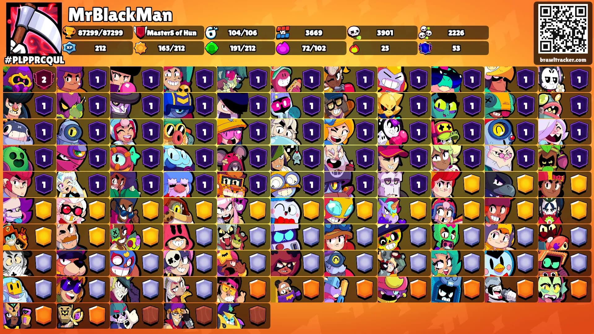 MrBlackMan's Ranks