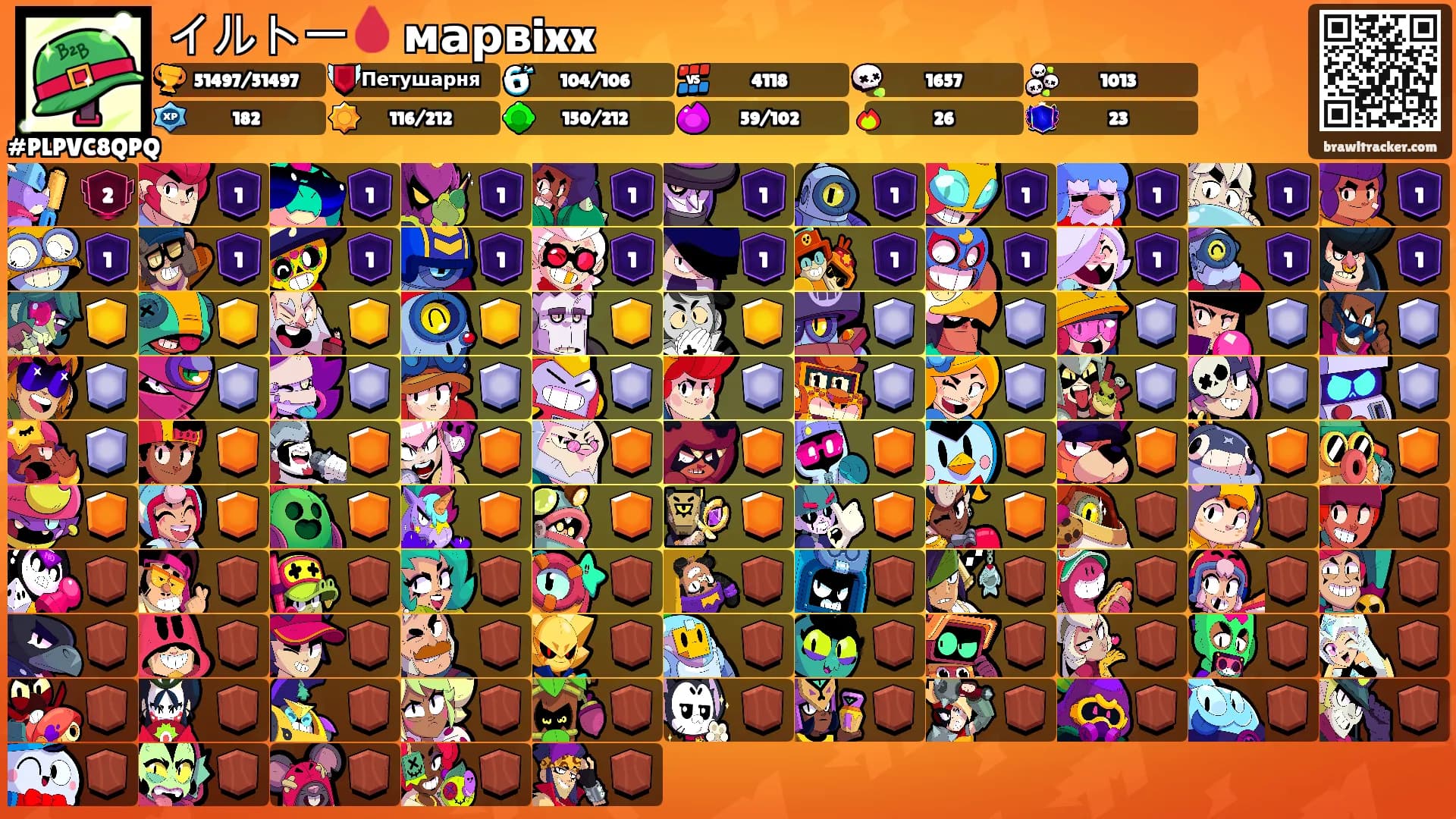 イルトー🩸 марвixx's Ranks