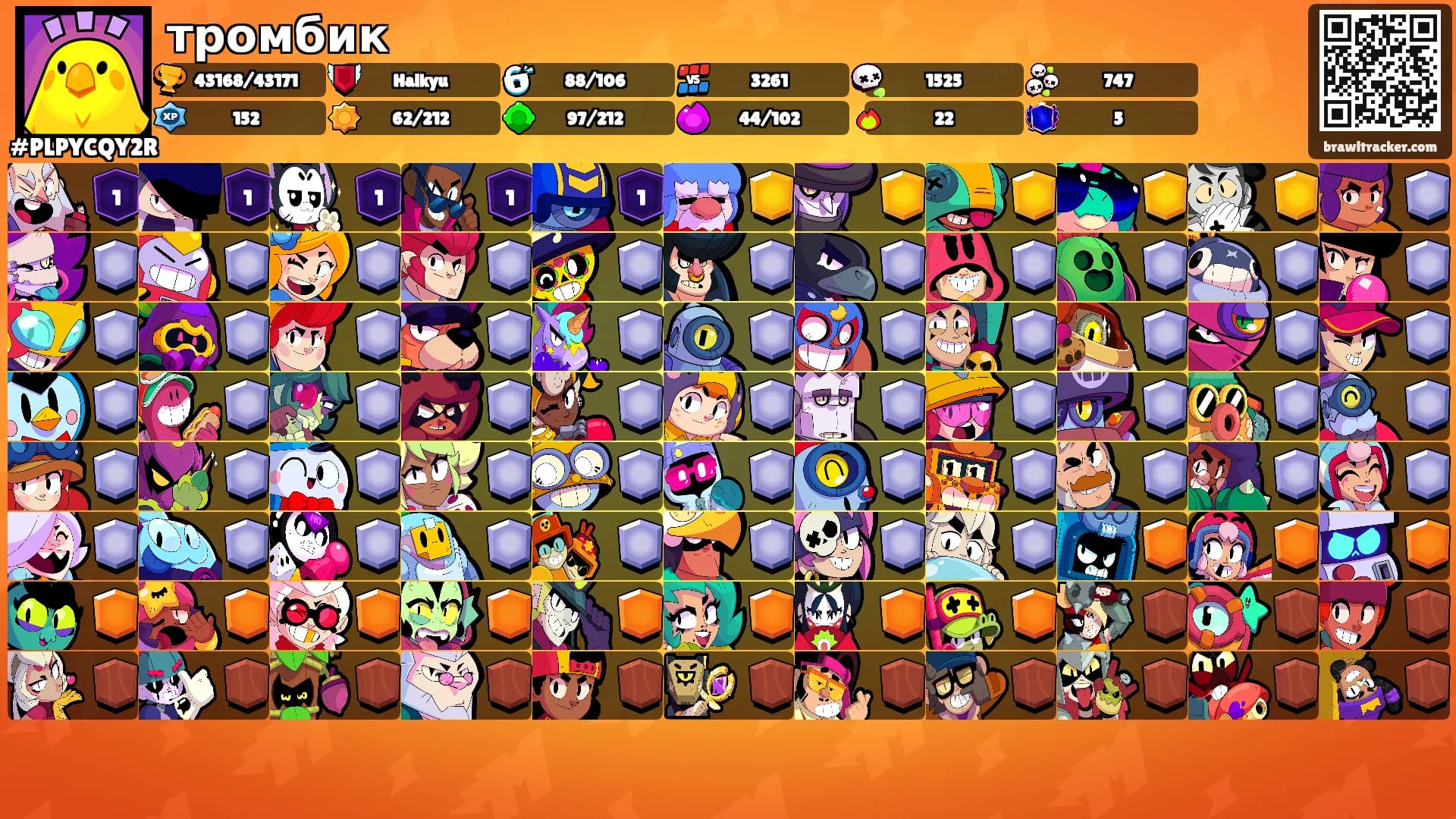 тромбик's Ranks