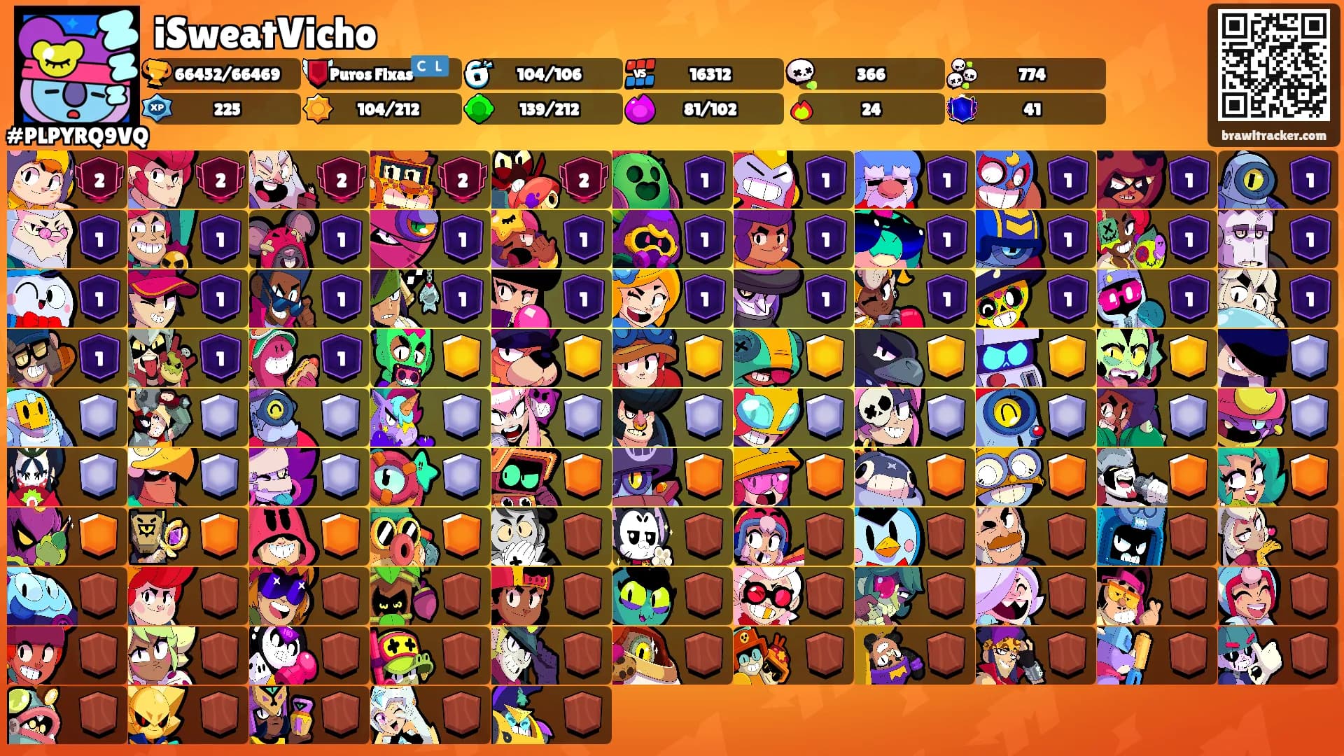 iSweatVicho's Ranks