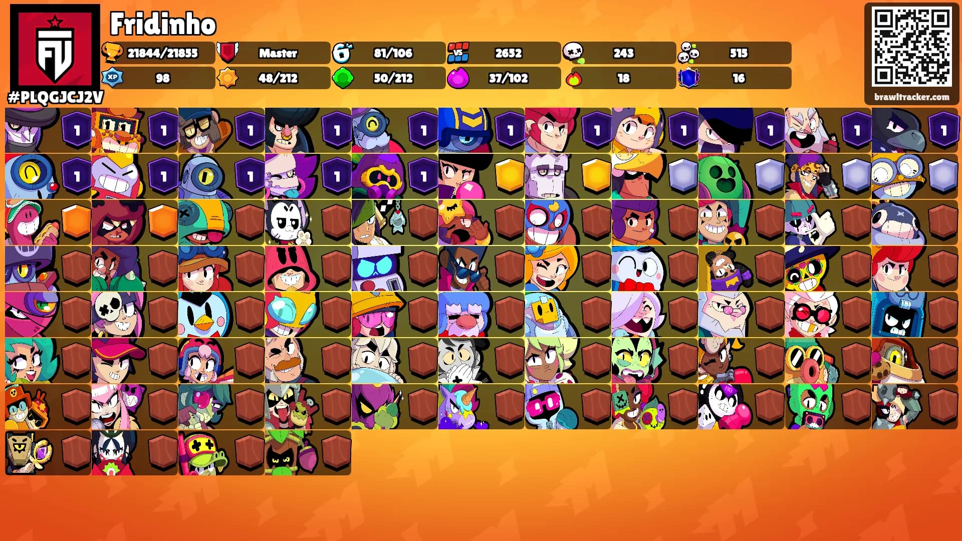 Fridinho's Ranks