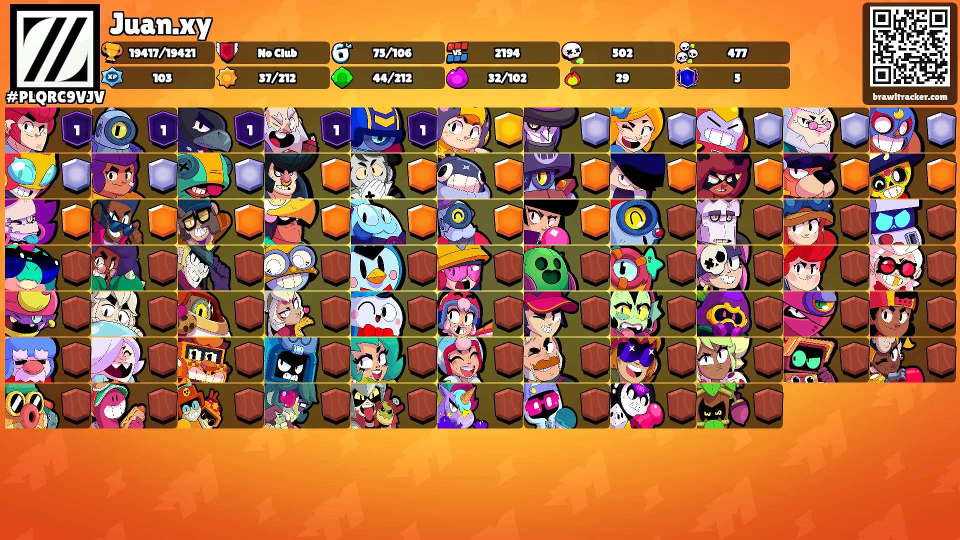 Juan.xy's Ranks