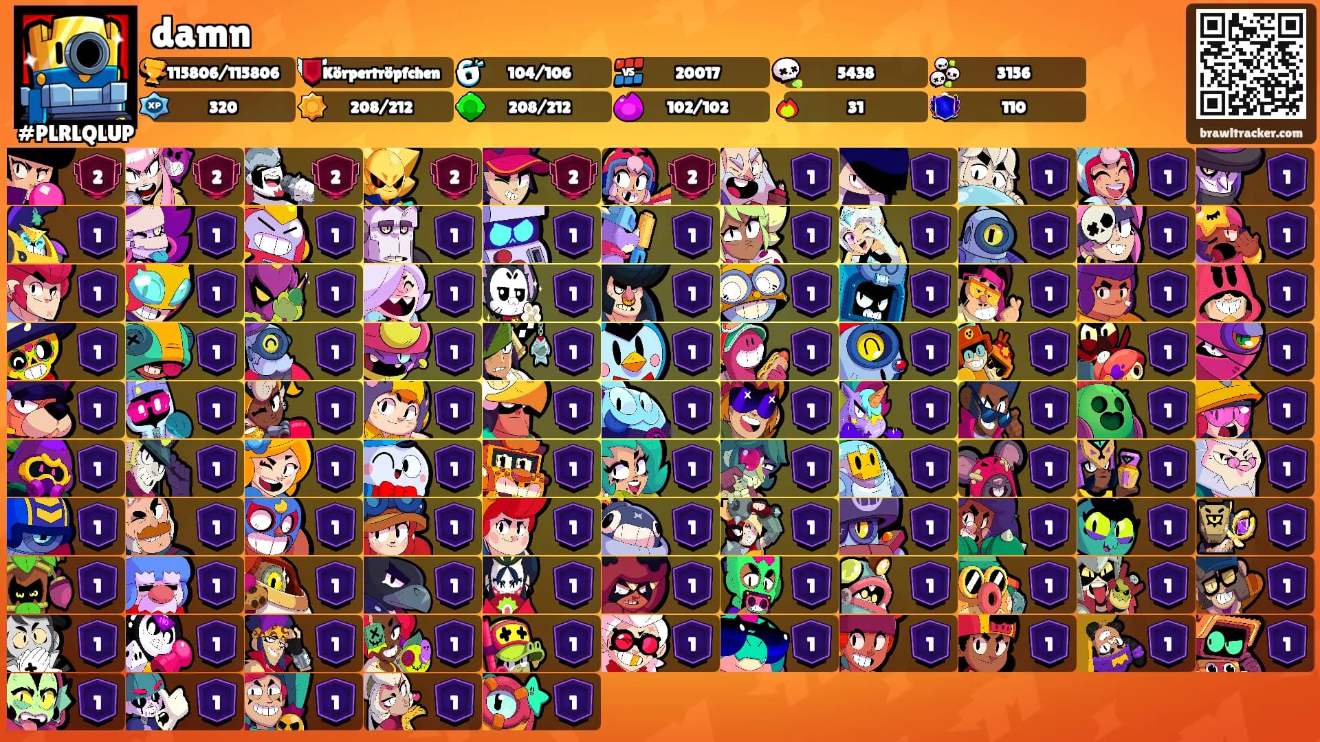 damn's Ranks