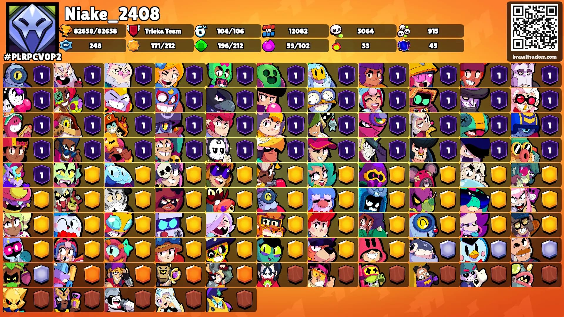 Niake_2408's Ranks