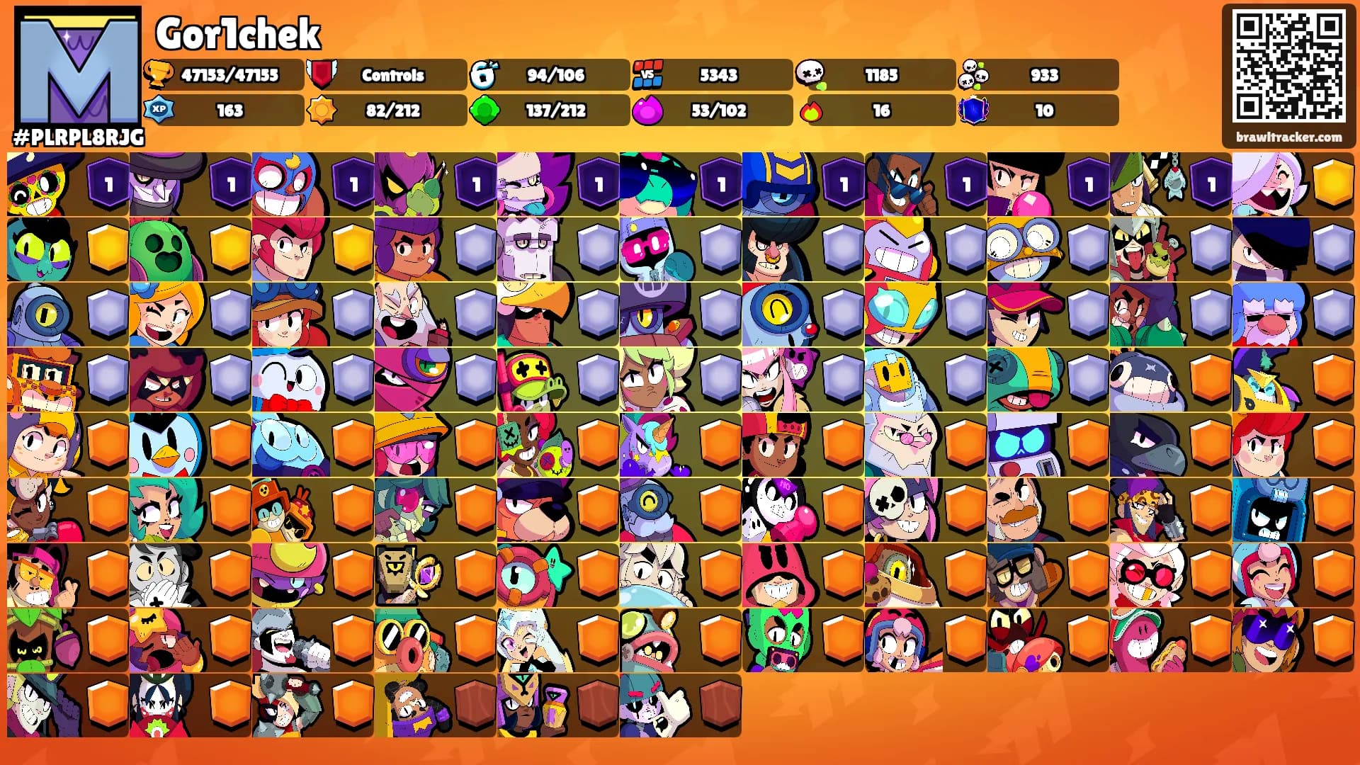 Gor1chek's Ranks