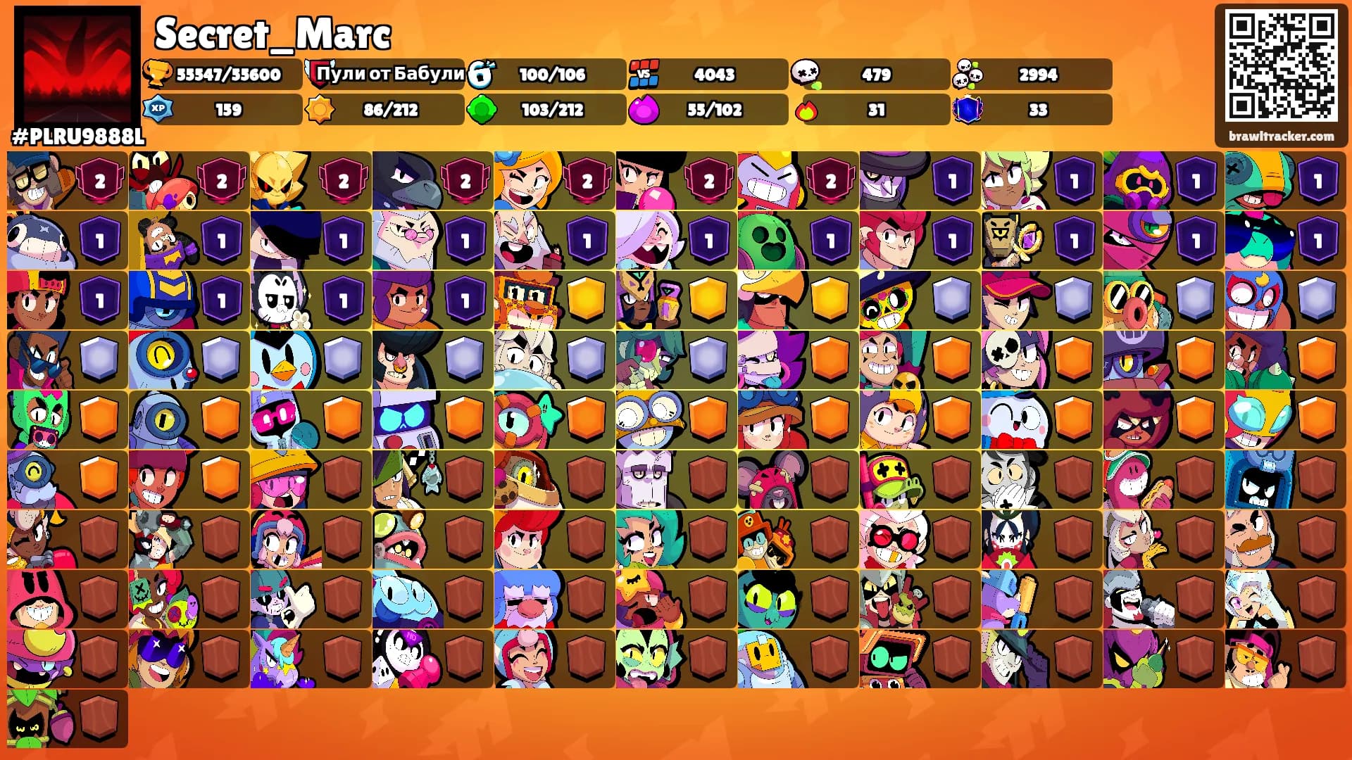 Secret_Marc's Ranks
