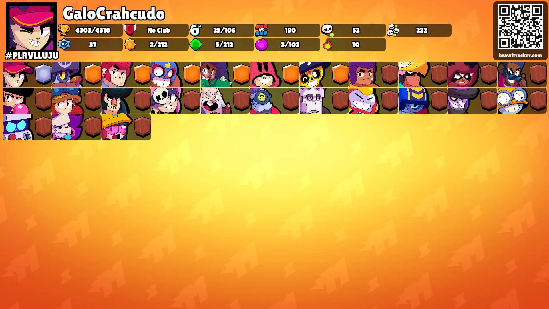 GaloCrahcudo's Ranks