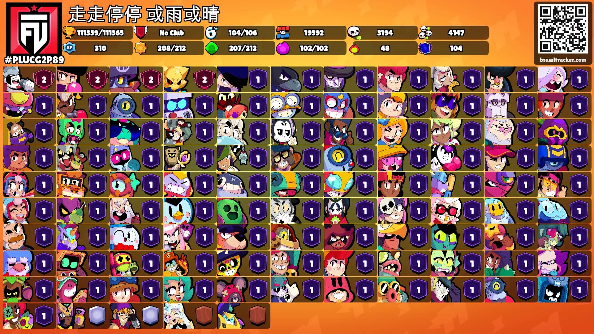 走走停停 或雨或晴's Ranks