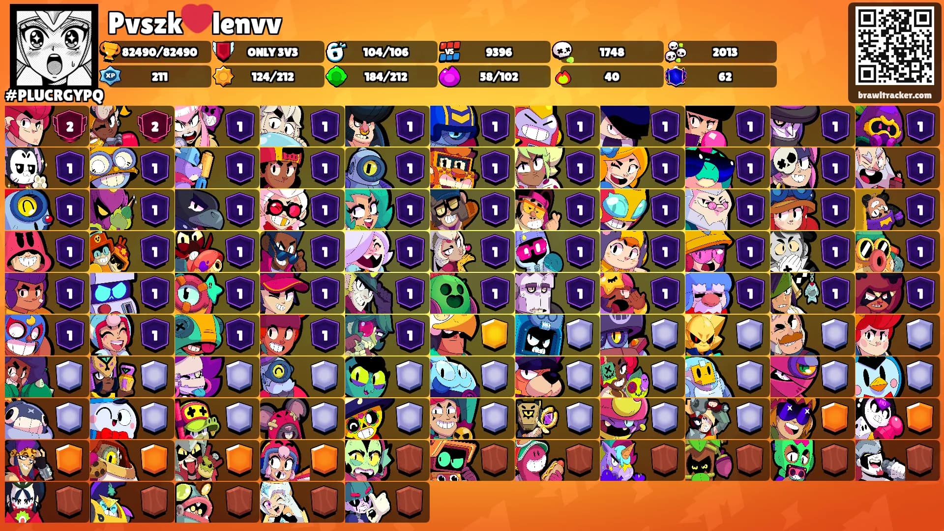 Pvszk❤️lenvv's Ranks