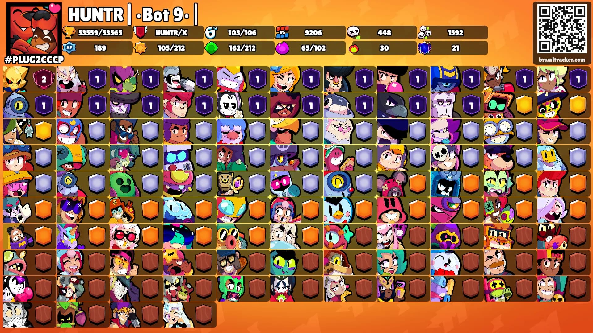 HUNTR|•Bot 9•|'s Ranks