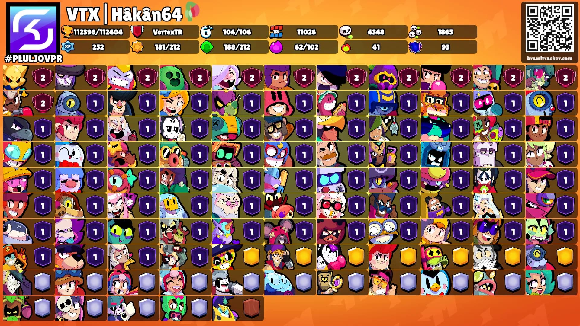 VTX|Hâkân64🥀's Ranks
