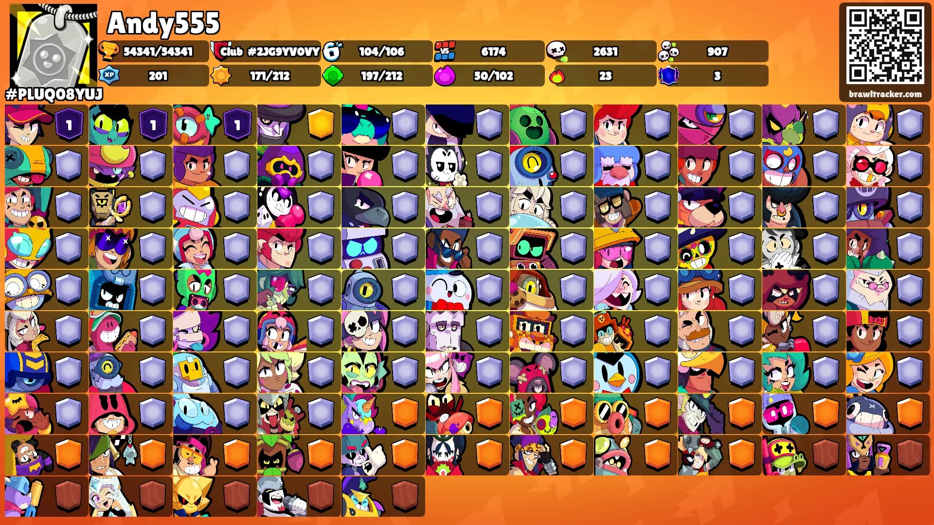 Andy555's Ranks
