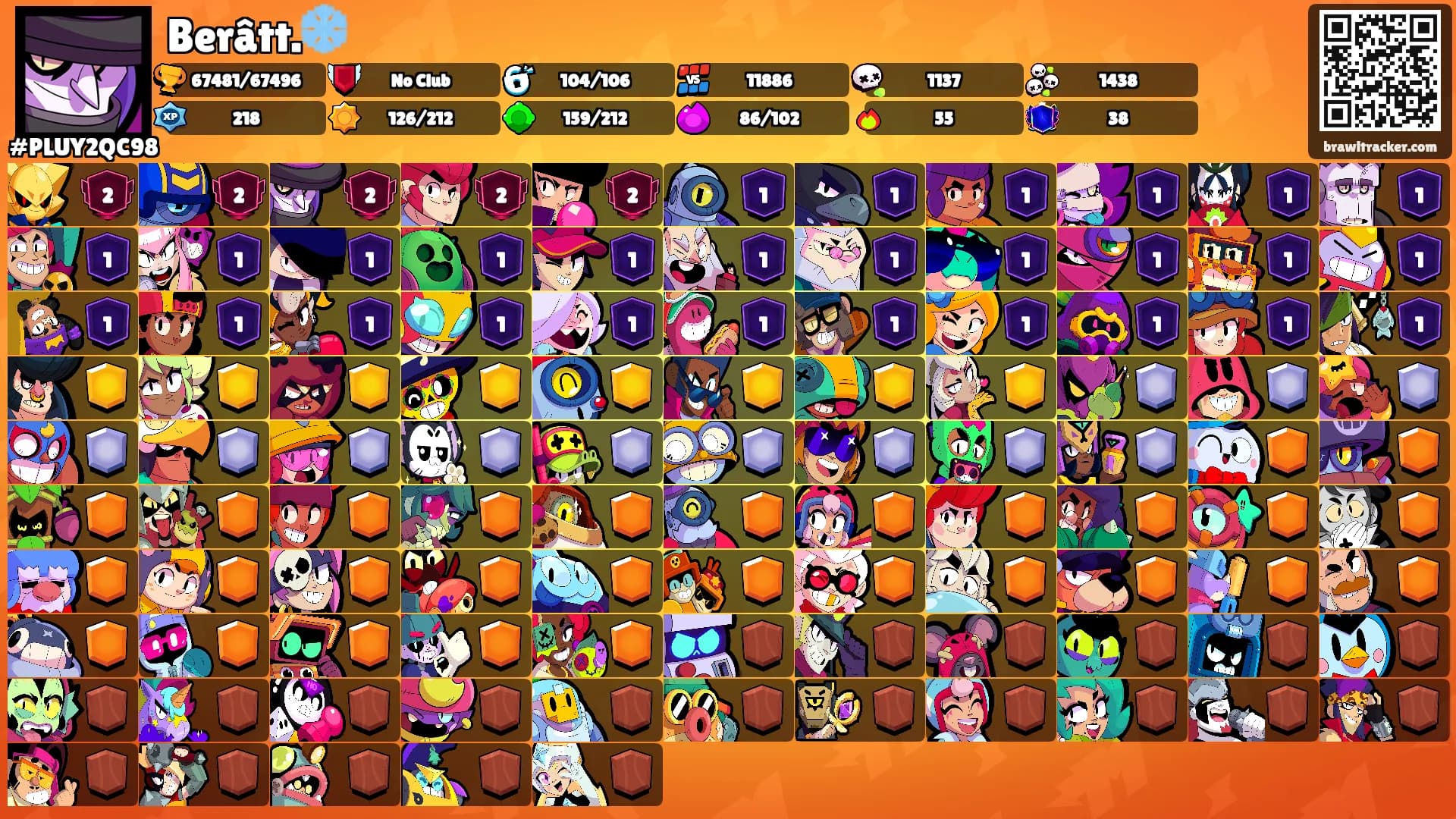 Berâtt.❄️'s Ranks