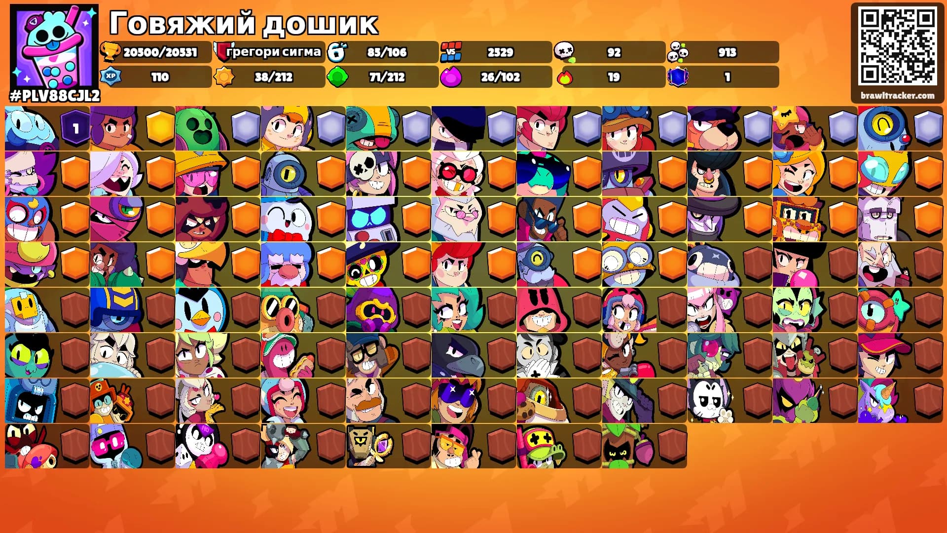 Говяжий дошик's Ranks