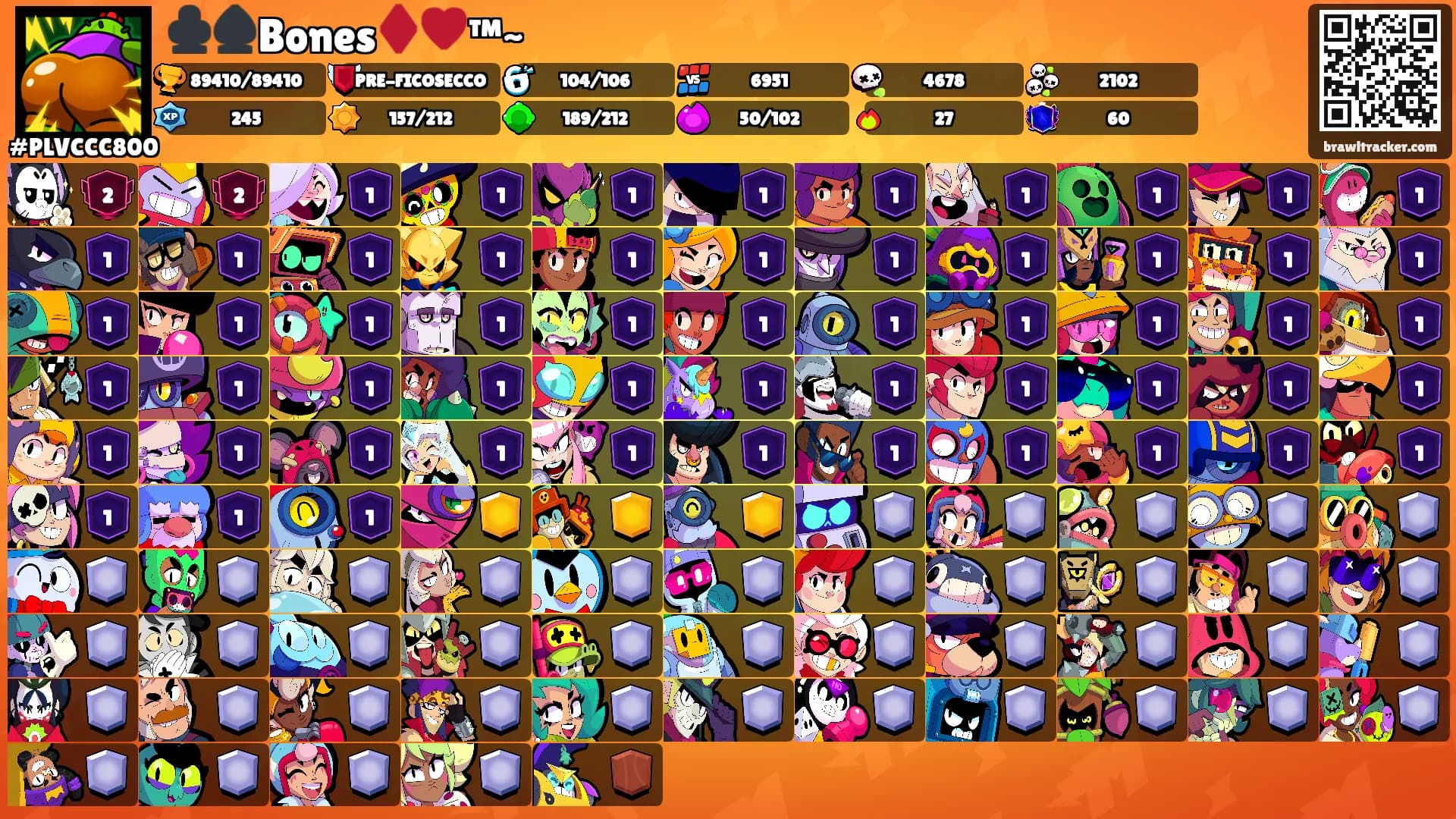 ♣️♠️Bones♦️♥️™~'s Ranks