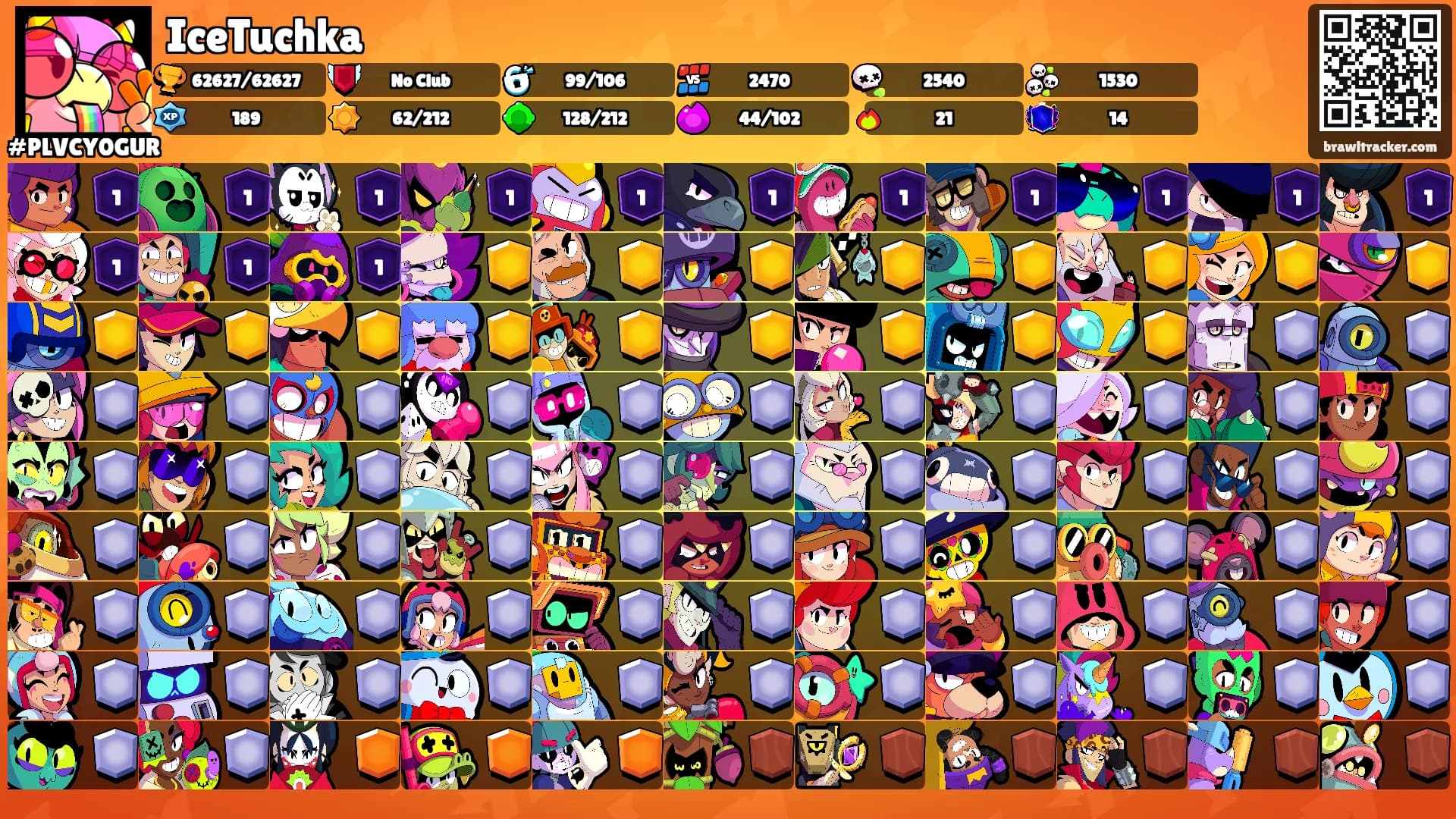IceTuchka's Ranks