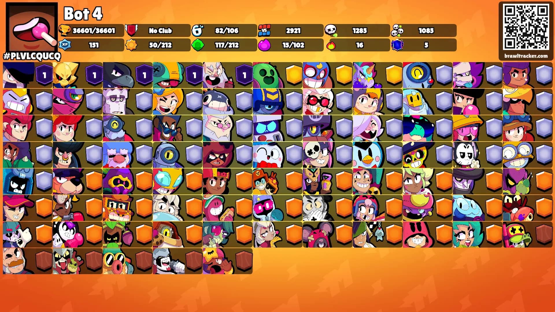 Bot 4's Ranks
