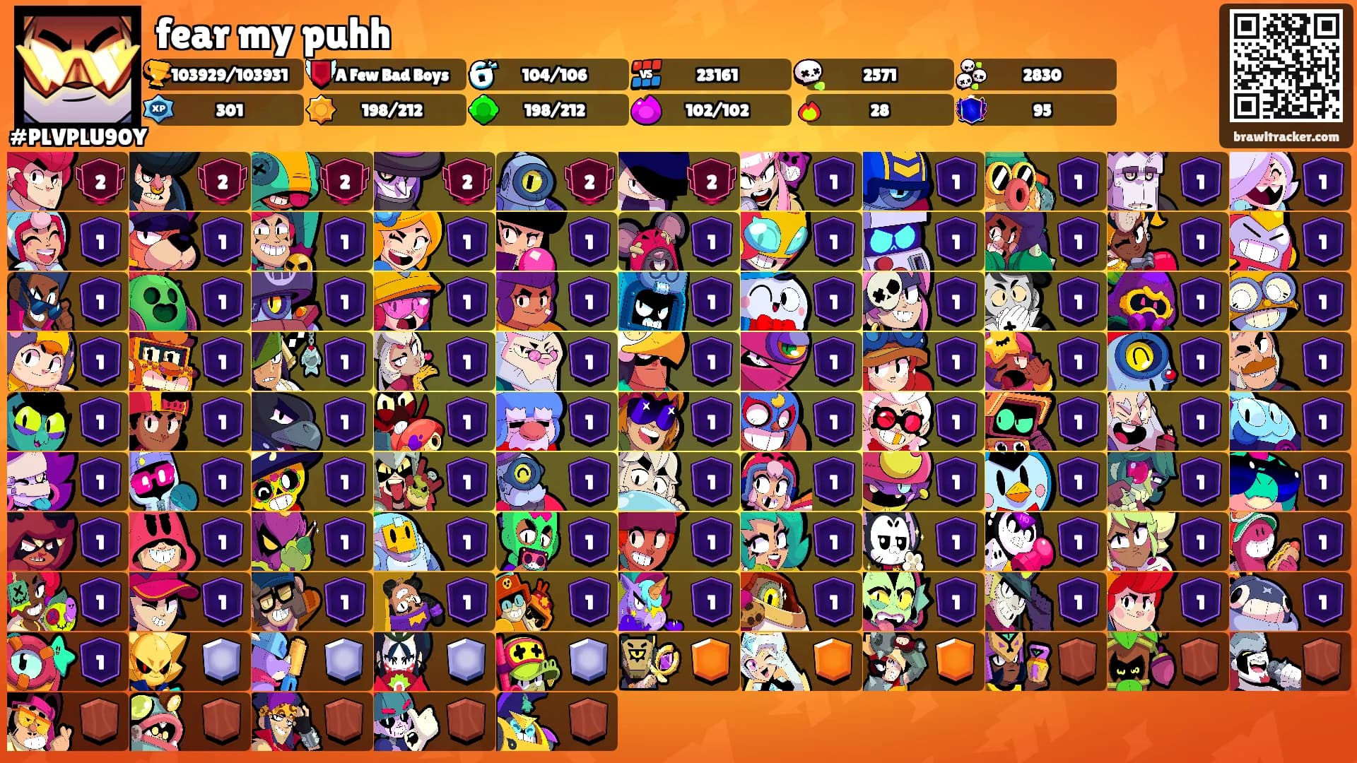 fear my puhh's Ranks