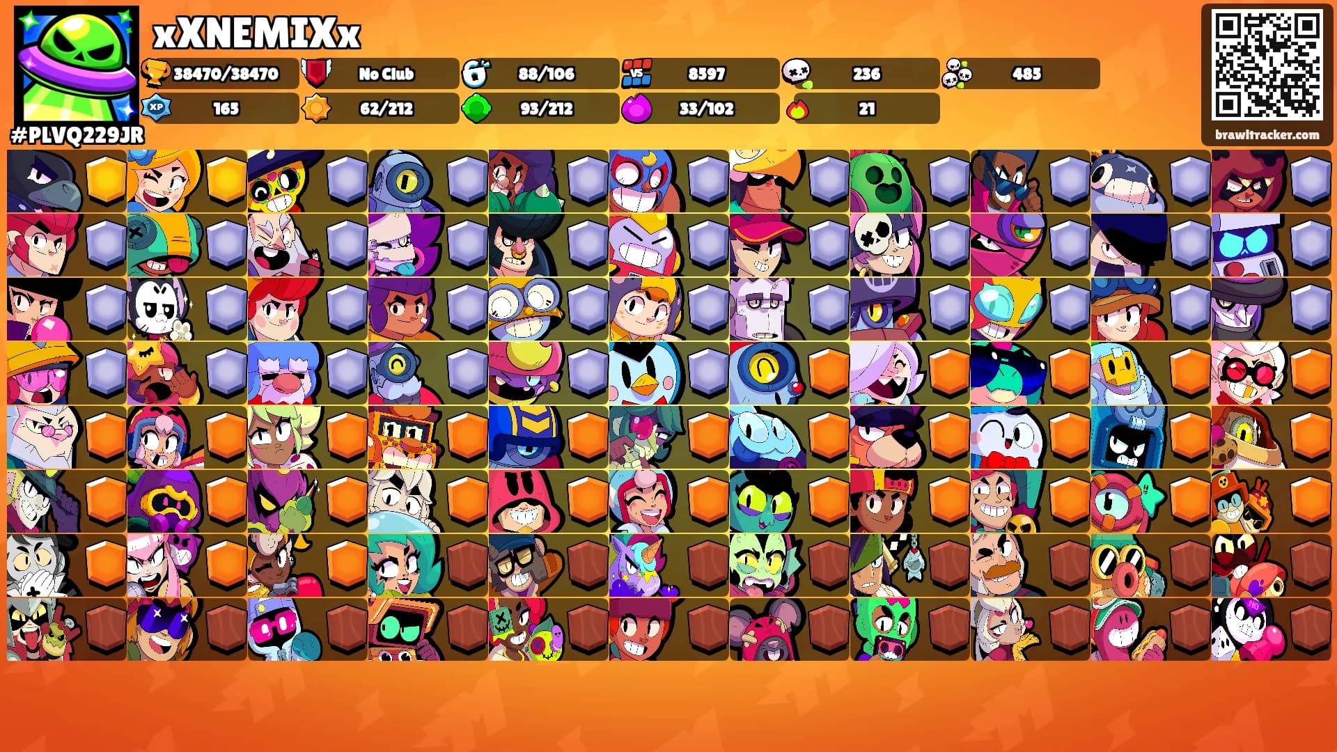 xXNEMIXx's Ranks