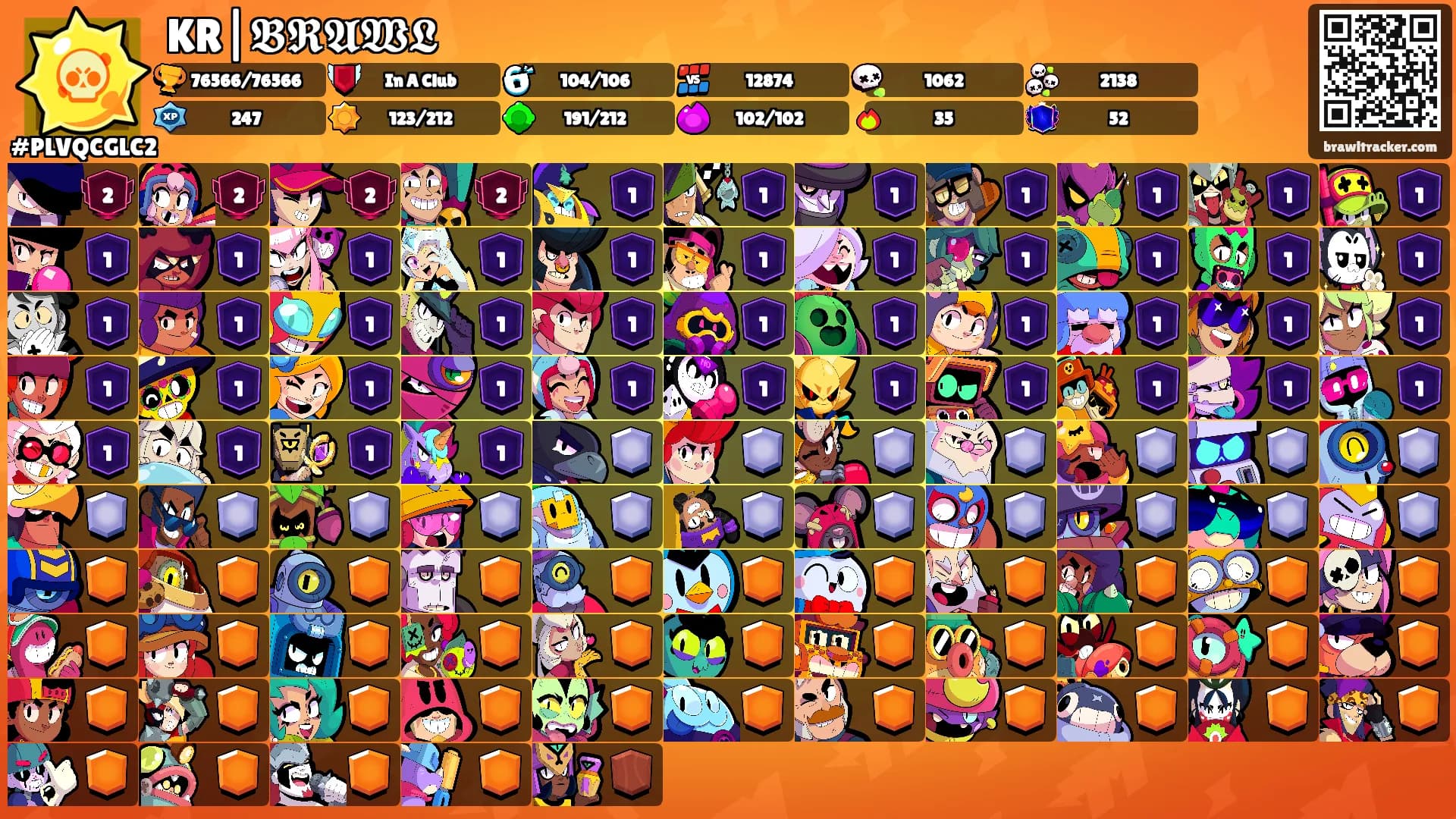 KR|𝕭𝕽𝕬𝖂𝕷's Ranks