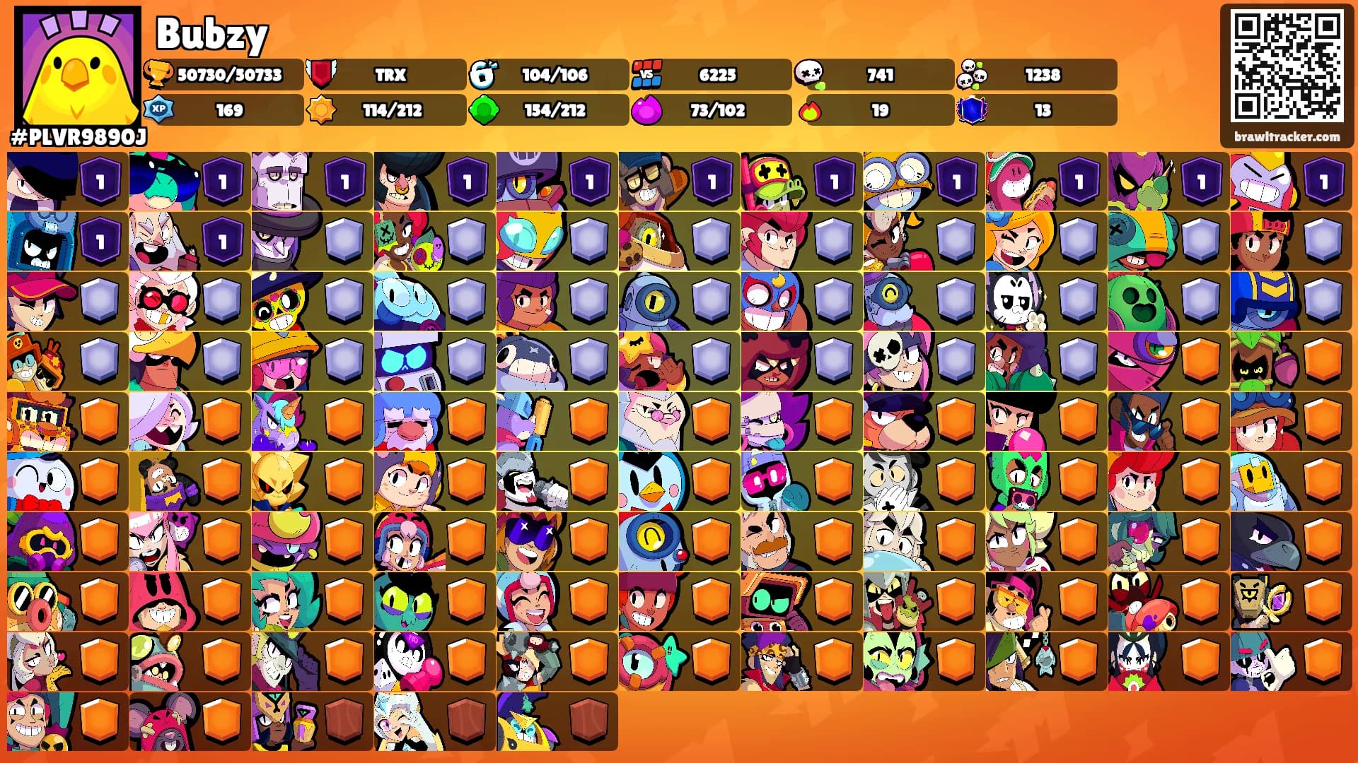 Bubzy's Ranks