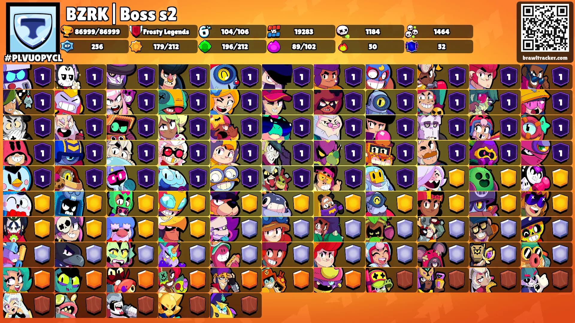 BZRK|Boss s2's Ranks