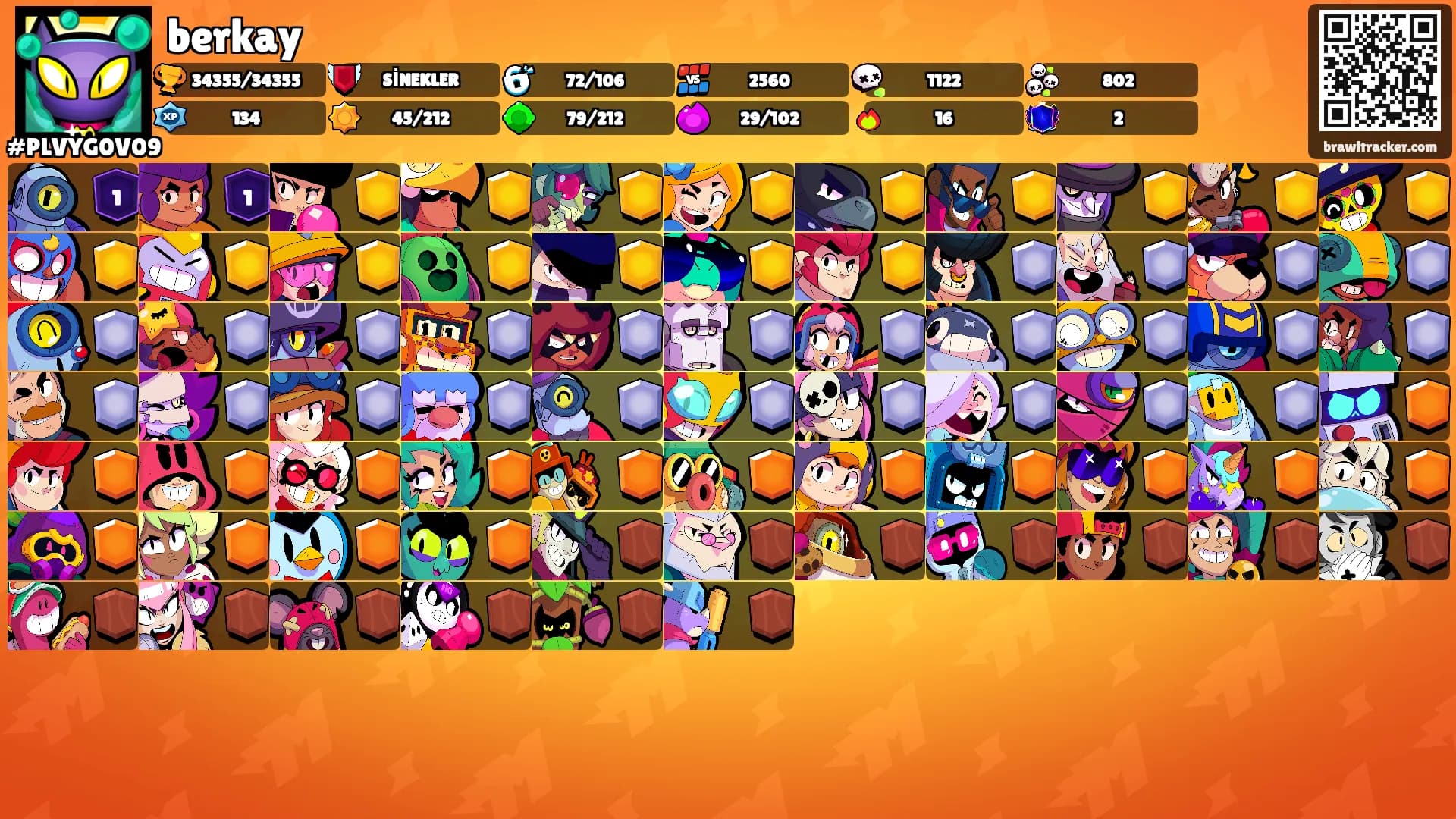 berkay's Ranks
