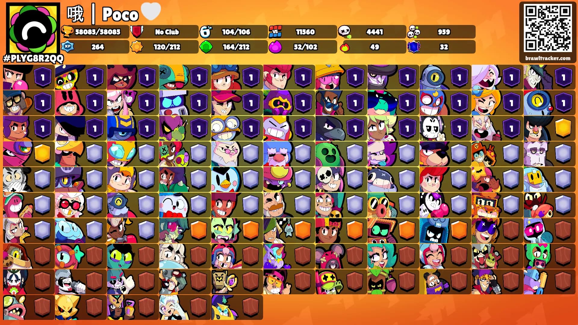 哦 | Poco 🤍's Ranks