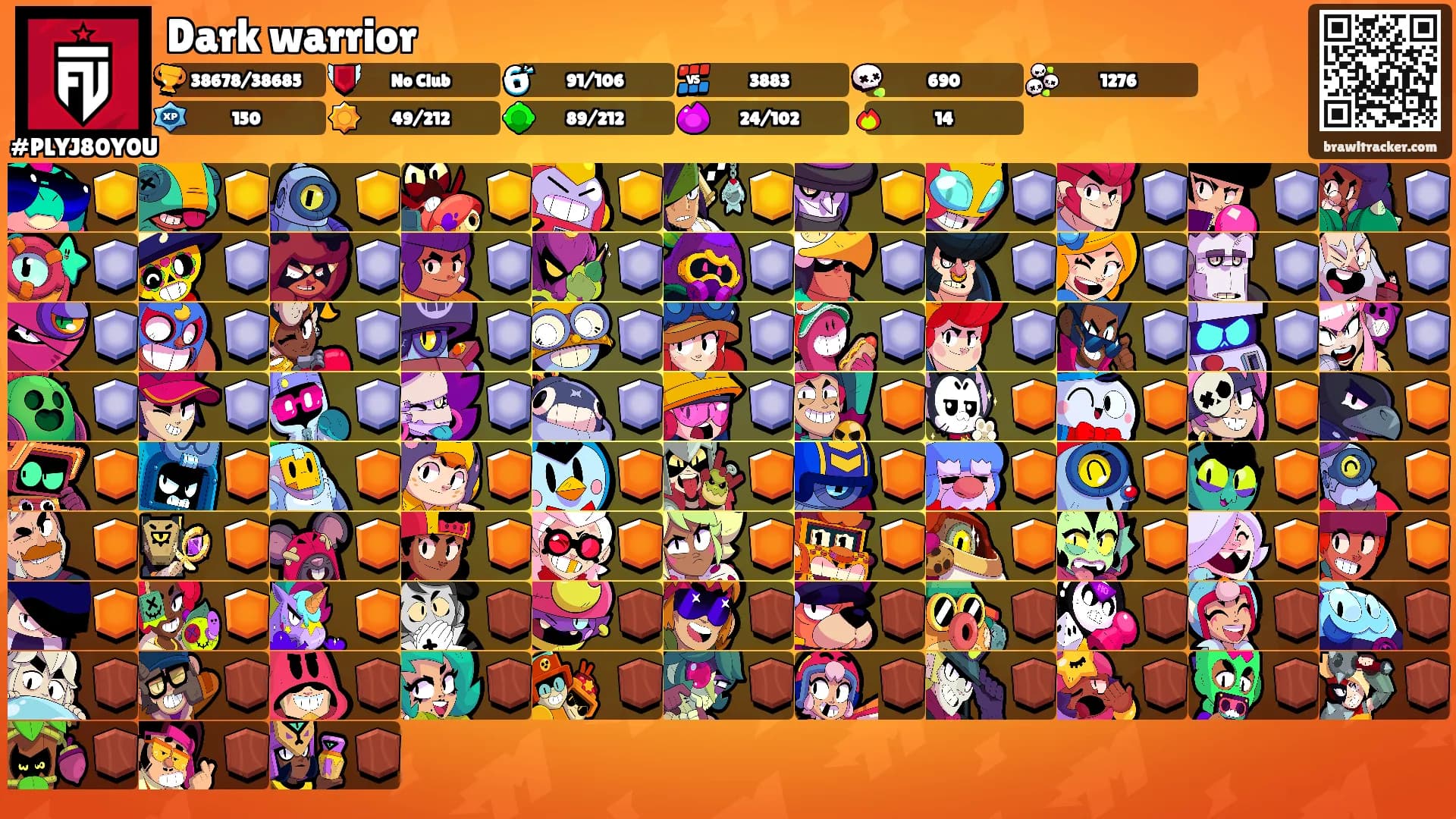 Dark warrior's Ranks