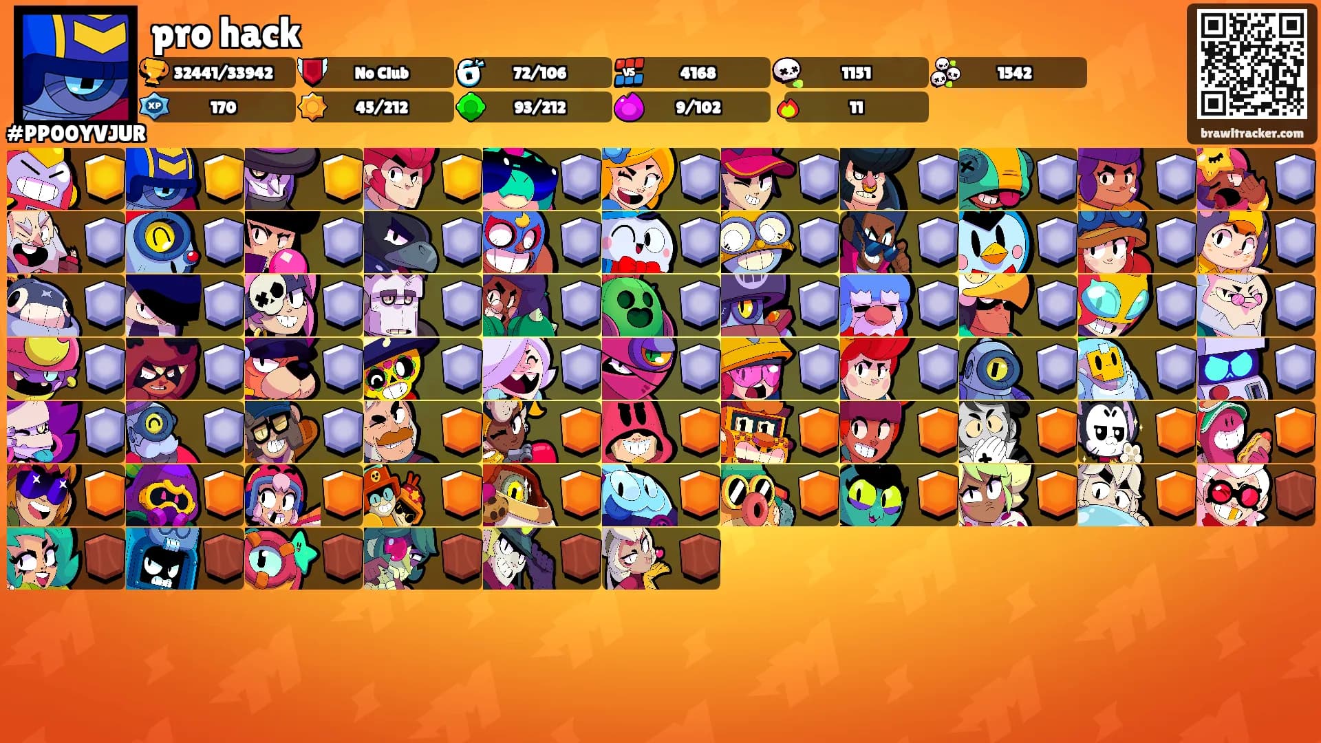 pro hack's Ranks