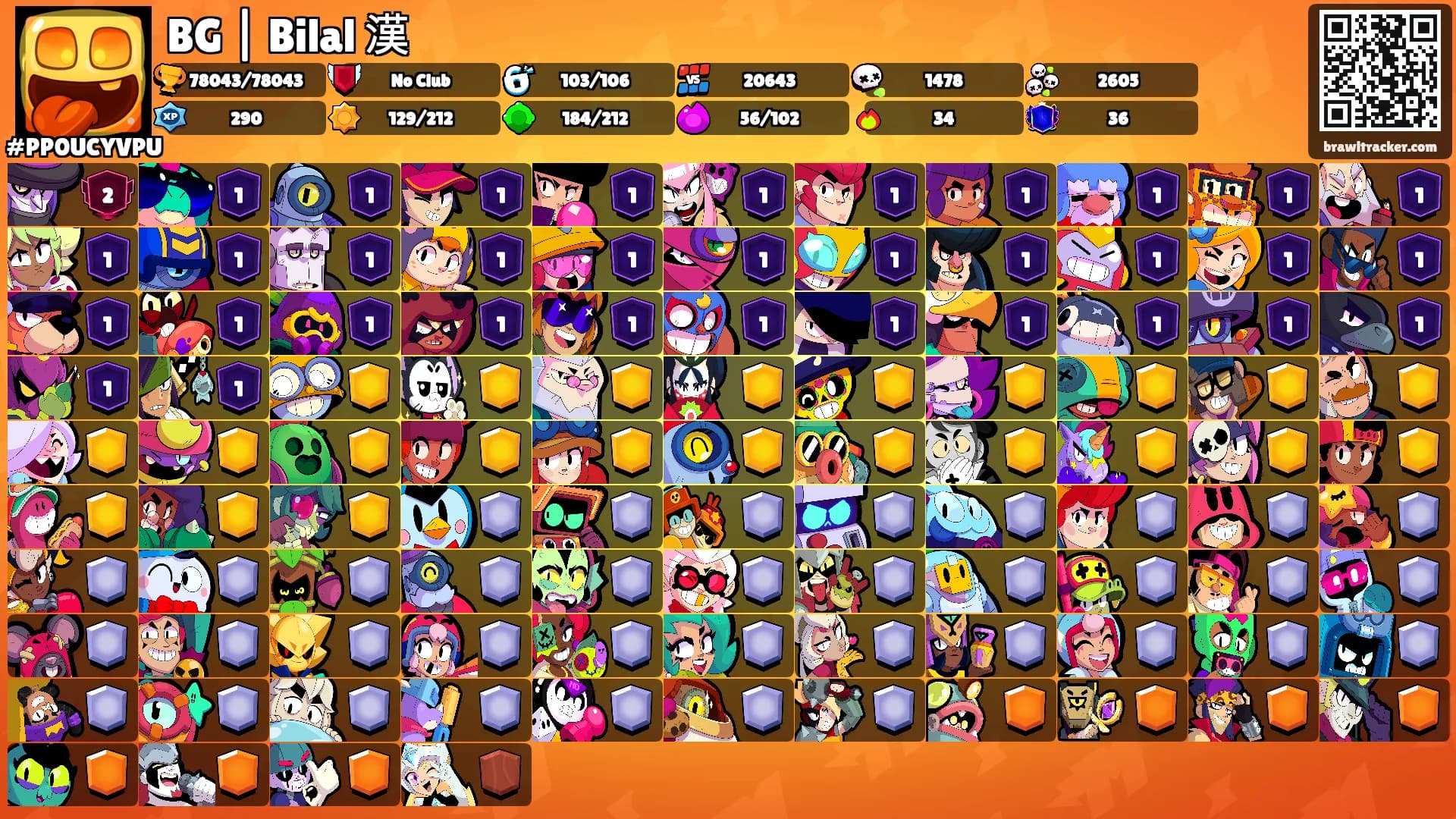 BG | Bilal 漢's Ranks