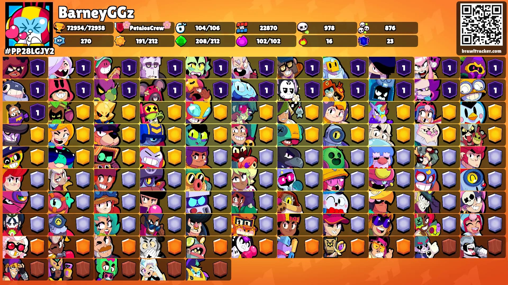 BarneyGGz's Ranks
