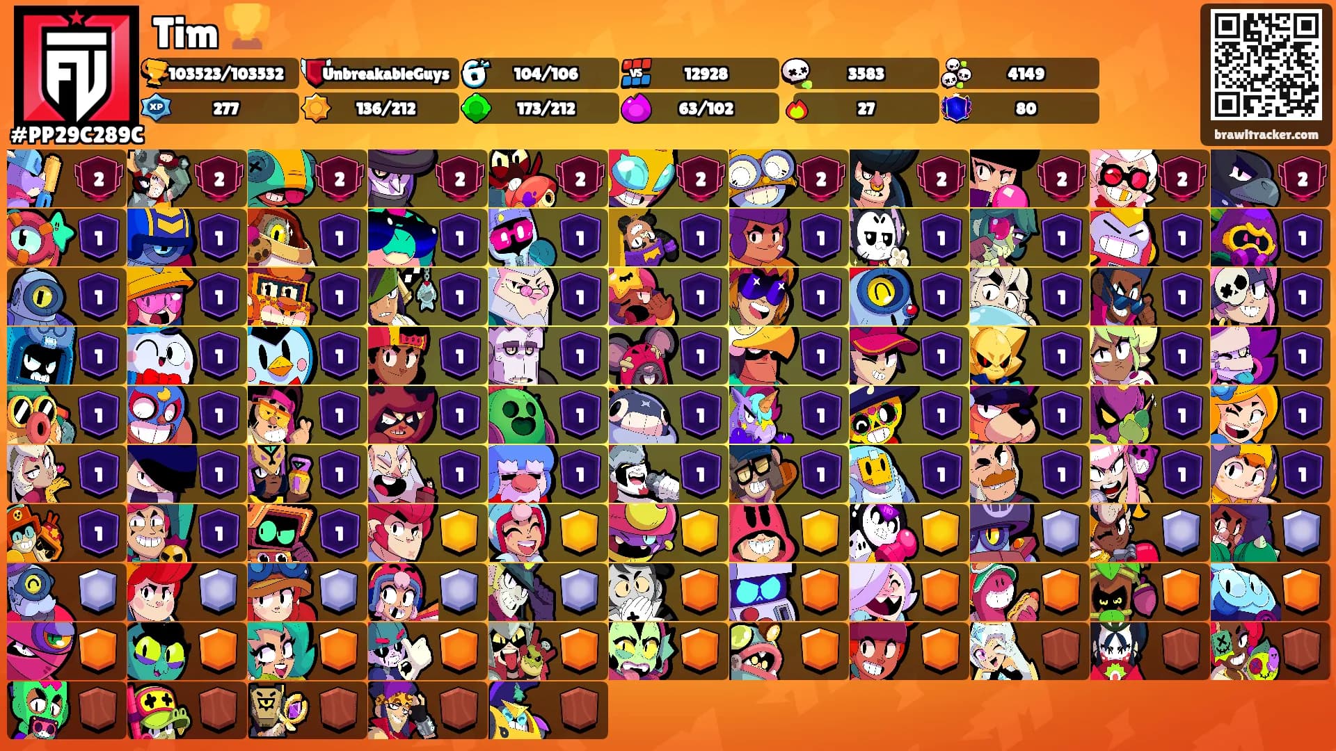 Tim 🏆's Ranks